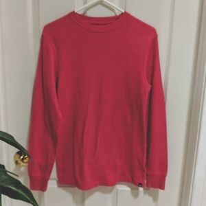 Hurley Men's Waffle Knit Long Sleeve Shirt Size Small